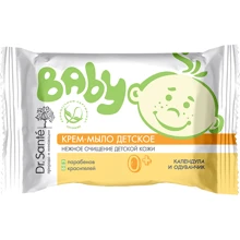 Dr. Sante Baby Крем-мыло детское Календула, одуванчик 90 g: Тип Мыло