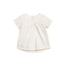 Футболка H & M 3991524 68 см молочна: Стать дівчинка