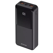 Внешний аккумулятор Proove Power Bank 20000mAh Illuminator 22.5W Black: Количество USB 3