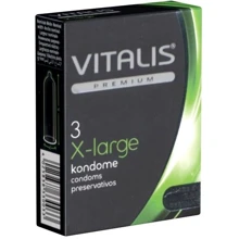 Презервативи Vitalis X Large 3 шт (40308): Тип Збільшеного розміру