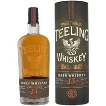 Віскі Teeling Single Grain 15yo 0.7 л Tube (BWR9960): Об'єм, л 0.7
