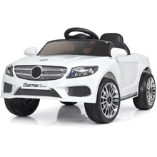 Детский электромобиль Bambi Racer Mercedes, белый (M 3981EBLR-1): Вид автомобиль