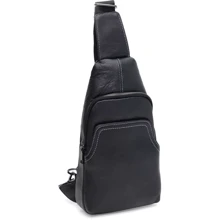 Чоловіча сумка-слін Keizer чорна (K11930bl-black): Стать Мужской