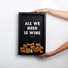 Настенный декор Рамка для винных пробок BeriDari "All we need is wine": Производитель BeriDari
