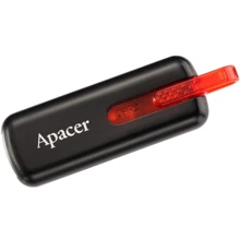 USB-флешка Apacer AH326 16GB USB 2.0 Black (AP16GAH326B-1): Стандарт USB USB 2.0