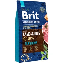 Сухой корм Brit Premium Sensitive Lamb для собак с чувствительным пищеварением со вкусом ягненка 15 кг (8595602526642): Тип Сухой корм