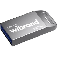 USB-флешка Wibrand 128GB Ant USB 3.2 Gen1 Silver (WI3.2/AN128M4S): Стандарт USB USB 3.2
