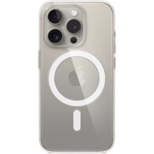 Чехол для iPhone Apple iPhone 15 Pro Clear Case with MagSafe (MT223ZM/A): Цвет прозрачный