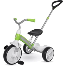 Велосипед трехколесный детский Qplay ELITE+ Green (T180-5Green): Тип 3х колесный велосипед