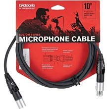 Микрофонный кабель D'Addario PW-MS-10 Custom Series Swivel Microphone Cable (3m): Производитель D'addario