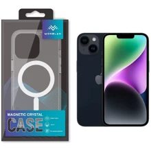 Чохол для iPhone Monblan Crystal Case Magnetic Transparent for iPhone 14 Plus: Колір прозорий