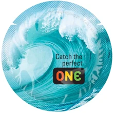 Презерватив ONE Color Sensations - Catch the perfect ONE (Aqua) 1 шт: Тип Для максимального захисту
