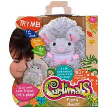 Интерактивная игрушка Curlimals Мышка Попси 17 см (3712): Тип животное