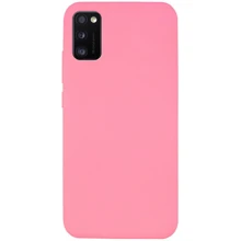 Аксессуар для смартфона Mobile Case Silicone Cover without Logo Pink for Samsung A415 Galaxy A41: Совместимость Samsung A415 Galaxy A41