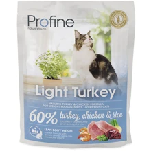 Сухий корм для котів з надмірною вагою Profine Cat Light з індичкою, куркою і рисом 300 г (8595602517787): Тип Сухий корм