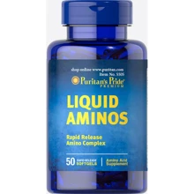 Puritan's Pride Liquid Aminos 50 Softgels: Тип Комплексные