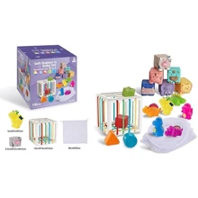 Набор для развития 4в1 Soft Rubber Baby Set 18 элементов (1285): Тип детская головоломка