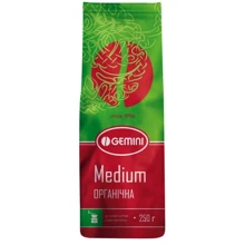 Кофе молотый Gemini Medium 250 г (4820156430669): Вид напитка кофе молотый
