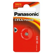 Батарейка Panasonic SR 1616 BLI 1 (SR-616EL/1B): Емкость 16 мАч