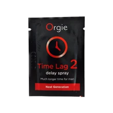 Пробник Спрей-пролонгатор Orgie Time Lag 2 Delay Spray, 1 мл, без анестетиків, з екстрактом даміани: Виробник Orgie