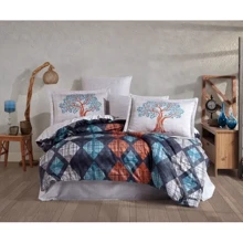 Комплект постільної білизни HOBBY Exclusive Sateen RUTH поплін євро (179608): Матеріал поплин