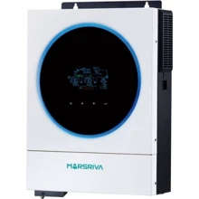 Инвертор солнечный Marsriva OFF-G 6KW 230V RS232/RS485 CE PF1 VOL VM IV 6KW TWIN-48V include Wi-Fi White UA: Тип Гибридный