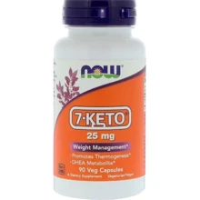 Now Foods 7-KETO 25 mg 7 кето Дегидроэпиандростерон 90 веганских капсул: Форма выпуска Капсулы