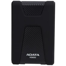 Внешний жесткий диск ADATA HD650 1 TB Black (AHD650-1TU31-CBK): Размеры, мм 121x81x21