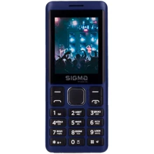 Мобильный телефон Sigma mobile X-style 25 TONE Blue (UA UCRF): Дисплей 2.4'' (240x320)