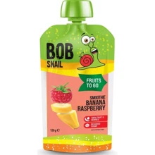 Пюре Bob Snail смузи банан-малина 120г: Вид Смузи