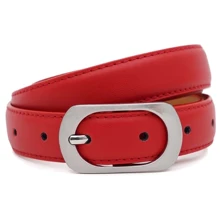 Ремінь жіночий Borsa Leather червоний (CV1ZK-102r-red): Стать Женский