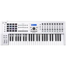 MIDI-клавиатура Arturia KeyLab 49 MkII White (19-6-8-25): Механика Динамическая