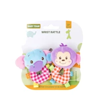 Погремушка-браслет Baby Team Слоник+Обезьянка (8504): Производитель Baby Team