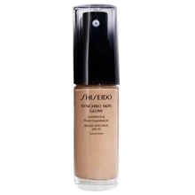 Shiseido Synchro Skin Glow Luminizing Fluid Foundation R4 Тональна основа-флюїд для обличчя 30 ml: Вид Тональные средства