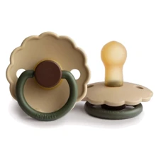 Пустышка Frigg Daisy Acorn size 1 (0-6 m) бежевый (00493): Возраст до 6 месяцев