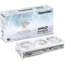 Відеокарта PowerColor Hellhound Spectral White AMD Radeon RX 7800 XT 16GB GDDR6 (RX 7800 XT 16G-L/OC/WHITE): Обсяг пам'яті, Гб 16