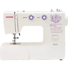 Швейна машина Janome PS-25: Максимальна ширина строчки, мм 5