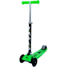 Самокат Trolo Maxi PLUS 5+ (green) до 50кг: Количество колес 3