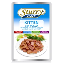 Корм для котят Stuzzy Cat Kitten курица в соусе, пауч, 100г: Тип паучи