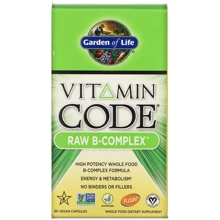 Garden of Life Vitamin Code, RAW B-Complex, 60 Vegan Capsules (GOL-11380): Тип Витамин B
