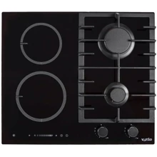 Варочная поверхность VENTOLUX HG622 B9G CS I (BK): Размеры для встраивания 55х47.3 см
