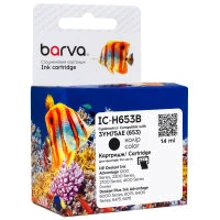 Картридж Barva HP 653 black/3YM75AE, 14 мл (IC-H653B): Виробник Barva