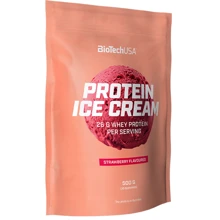 Протеиновое мороженое BioTechUSA Protein Ice Cream 500 g /10 servings/ Strawberry: Пол Унисекс
