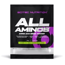 Аминокислота для спорта Scitec Nutrition All Aminos 17 g / 1 serving / green tea raspberry: Вкус Малина, Зеленый чай