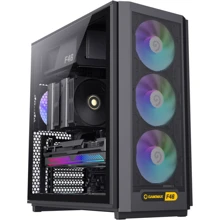 Корпус GameMax F46 BK: Форм-фактор материнской платы ATX/MicroATX/Mini-ITX
