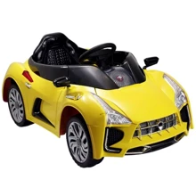 Дитячий електромобіль BabyHit SPORT-CAR - Yellow: Вид автомобіль