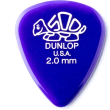 Медіатор Набір медіаторів DUNLOP Delrin Standard Guitar Picks 2.0мм, 72-Pack: Тип Медиатор