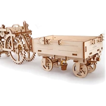 Механічний 3D пазл UGEARS "Причіп до тактору" (70006): Вид наука і техніка