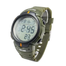 Наручний годинник Skmei 1068 Army Green: Стиль спортивний