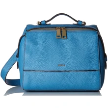 Женская сумка кросс боди Furla Dalia S Top Handle темно-голубая (96179): Пол Женский